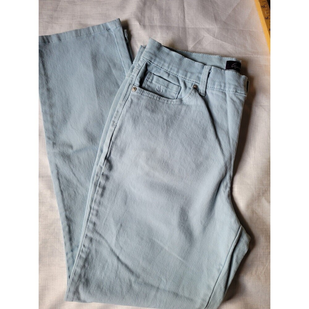 New Gloria Vanderbilt Amanda Women's Jeans size 10 Light Blue  & Cotton - Picture 11 of 13